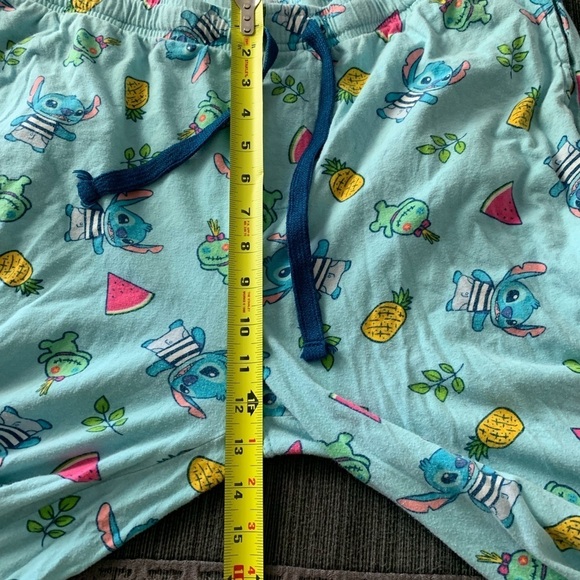 Disney Lilo & Stitch Fruit Pajama Set Blue Medium Large - Picture 11 of 15